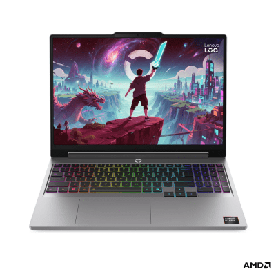 Лаптоп Lenovo LOQ 15AHP11 - 15.3", Full HD+, AMD Ryzen 7 250, RTX 5060 8GB, 32 GB, 512 GB SSD - 83TN001VBM