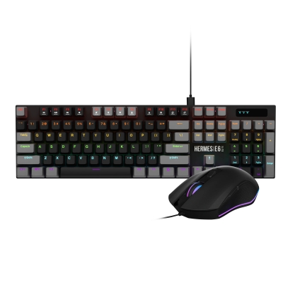 Комплект Gamdias HERMES E6 Elite 2-in-1 Combo - Mechanical Keyboard + Mouse