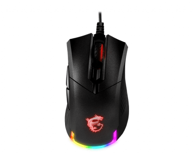 Геймърска мишка MSI Clutch GM50, черен - S12-0400C60-PA3