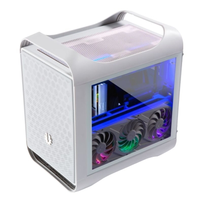 Кутия BITFENIX M2022 ARGB WHITE, mATX, 2 fans included