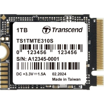 SSD диск Transcend 1TB, M.2 2230, PCIe Gen4x4, NVMe, 3D TLC, DRAM-less