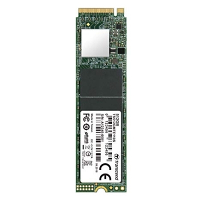 SSD диск Transcend 512GB, M.2 2280, PCIe Gen3x4, 3D TLC, DRAM-less