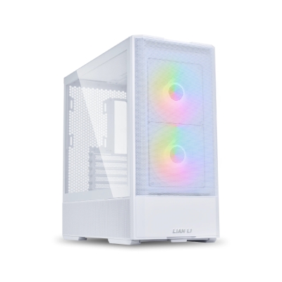 Кутия Lian Li LANCOOL 207, ATX, White, 4 fans included