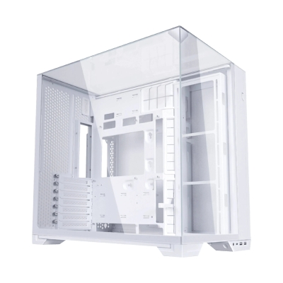 Кутия Lian Li O11 Vision Compact, E-ATX, White