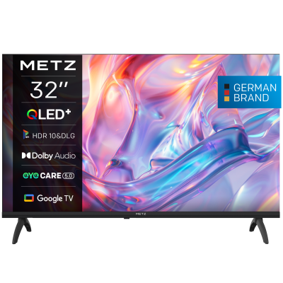 Телевизор METZ 32MQH7000Z - 32" HD Ready QLED+ Google TV, Клас E