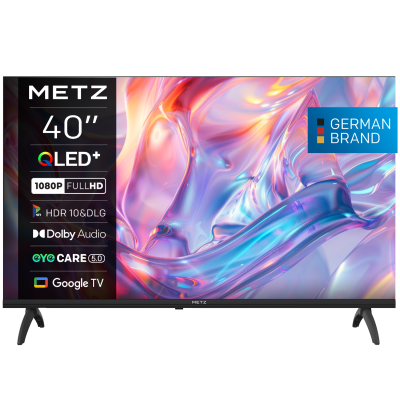 Телевизор METZ 40MQH7000Z - 40" Full HD QLED+ Google TV, Клас E