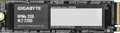 SSD диск GIGABYTE 512GB NVMe PCIe 3.0