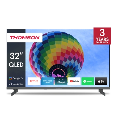 Телевизор THOMSON 32QG4S14 - 32 inch FHD 60 Hz QLED 16:9 HDMI USB HDR SMART TV