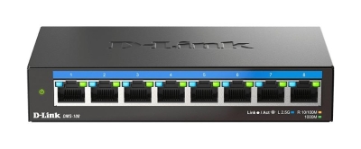 Суич D-Link DMS-108/E, 8 портов 2.5G Multi-Gigabit