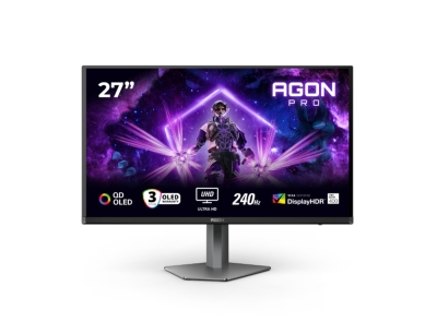 Монитор AOC AG276UZD - 26.5" QD-OLED, 3840x2160@240Hz, 0.03ms GtG, 5Wx2