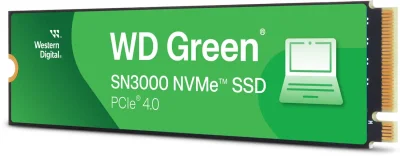 SSD диск WD Green SN3000 NVMe (M.2 2280, 500GB, PCIe Gen4x4) BULK PACK (216 UNITS)