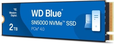 SSD диск WD Blue SN5000 NVMe (M.2 2280, 2TB, PCIe Gen4 16GT/s, up to 4 Lanes)
