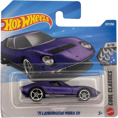 Количка '71 Lamborghini Miura SV 1:64 (Hot Wheels)