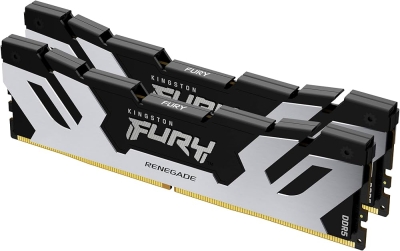 Памет Kingston 64GB 6400MT/s DDR5 CL32 DIMM (Kit of 2) FURY Renegade Silver XMP EAN: 740617339529
