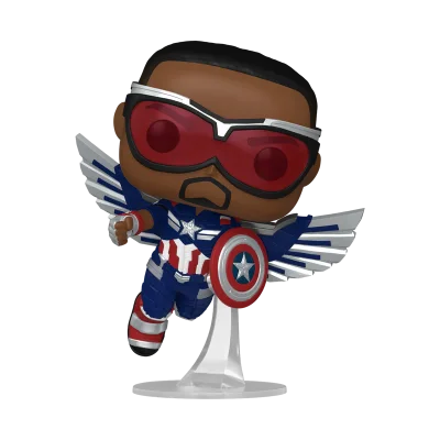 Фигурка Funko POP! Marvel: Captain America (Brave New World) - Captain America #1381 (Exclusive)