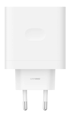Захранващ адаптер OPPO SuperVooc 45W - бял