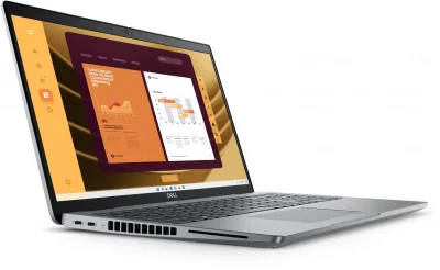 Лаптоп Dell Latitude 5550 - Intel Core Ultra 7 165H vPRO, 15.6" 1920x1080 Non-Touch AG, 64GB (2x32GB) DDR5, 512GB M.2 SSD, Integrated Graphics, Win 11 Pro