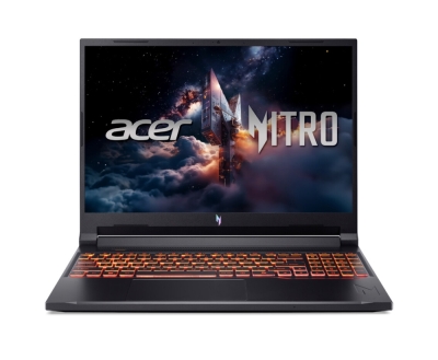 Лаптоп Acer Nitro V16 - 16" WQXGA (2560X1600) IPS 180Hz, Intel Core 9 270H, 16GB, 1000GB, RTX 5070 8GB, Linux , Acer 15.6" Nitro Gaming Backpack