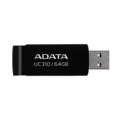 Памет 64GB USB Flash Drive, A-Data UC310, USB 3.2 Gen 1, черна