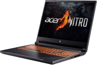 Лаптоп ACER NITRO V16 - Intel I7-14gen, 16GB, RTX 4060, 1TB SSD, 16 WUXGA 165HZ M2 COMBO, BLACK, BACKLIT