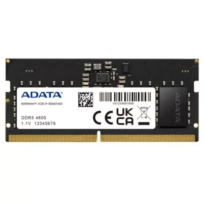 Памет 32GB DDR5 4800MT/s, SO-DIMM, A-Data AD5S480032G-S, 1.1V