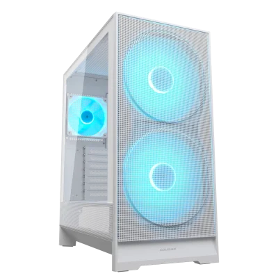 Кутия COUGAR AIRFACE 180, ATX, Mid Tower, White