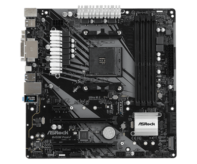Дънна платка ASROCK B450M PRO4-F 