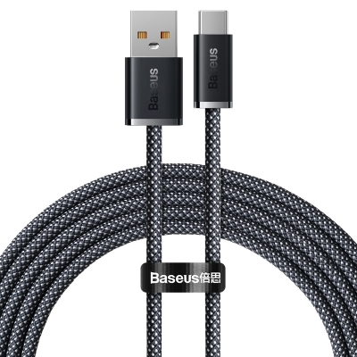 Кабел Baseus CALD000716 Dynamic Series USB Type A към USB Type C 100W 2м сив