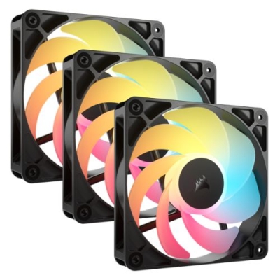 Комплект CORSAIR RS120-R ARGB, 120mm ARGB Fan, Triple Pack