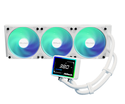 Охлаждане Asrock Challenger White 360 Digital