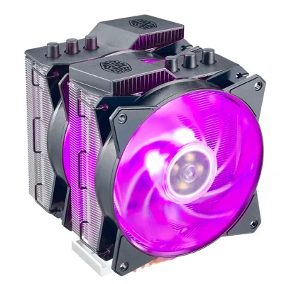 Охлаждане за процесор Cooler Master MasterAir MA620P, съвместимост със сокети LGA 2066/2011-v3/2011/ 1366/1156/1155/1151/1150/775 & AMD AM4/AM3(+)/AM2(+)/FM2(+)/FM1