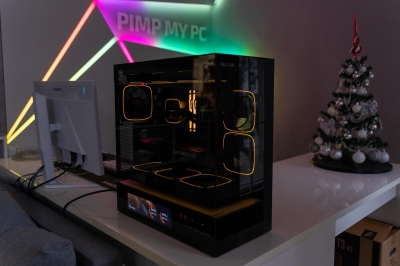 Gaming PC Amber - AMD Ryzen 7 7800X3D / Nvidia RTX 5070 Ti 16GB / 32GB / 1TB NVMe / CFV235 Vision