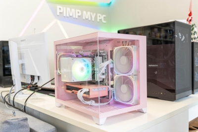 Gaming PC Rose - AMD Ryzen 5 9600 / RX 6800 XT 16GB / 32GB / 1TB NVMe / FV150