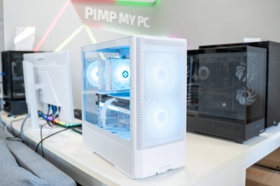 Gaming PC Snow White - AMD Ryzen 7 7800X3D / AMD RX 9070 XT 16GB / 32GB / 1TB NVMe / Lancool 207