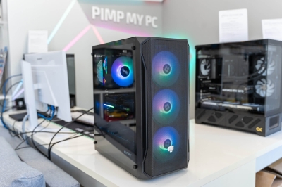 Gaming PC Cryo - AMD Ryzen 5 5500 / Intel B570 10GB / 16GB / 512GB NVMe / Shobo SH4