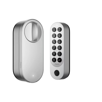 Aqara Smart Lock U200 (Offline, Silver): Model No: EL-D02D; SKU No: AD040EUS02