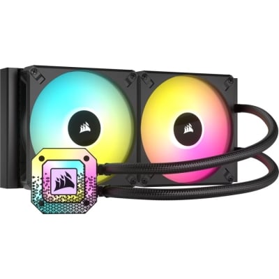 Охладител за процесор Corsair iCUE H115i ELITE CAPELLIX XT, 280mm Radiator, Liquid CPU Cooler