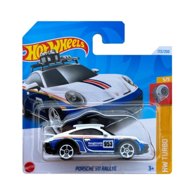 Количка Porsche 911 Rallye 1:64 (Hot Wheels)