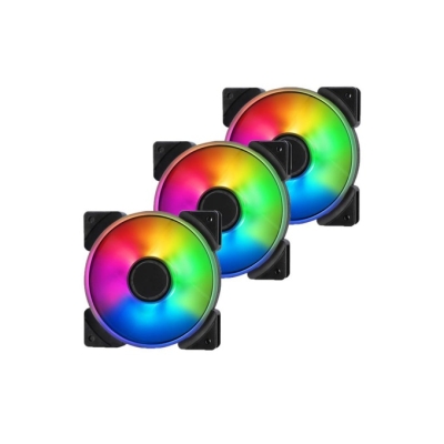Вентилатор 120mm Fractal Design Prisma AL-12 PWM RGB (3-pack), 4-pin, 2000rpm, 3 бр.