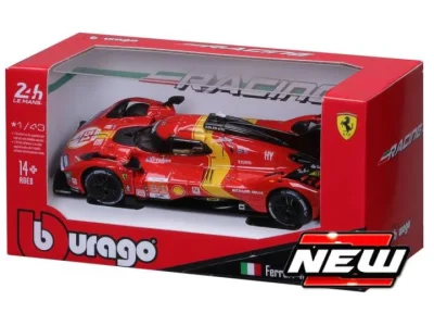 Ferrari 499P #51 Winner 24h LeMans 2023 Pier Guidi, Calado, Giovinazzi 1:43 (Bburago)