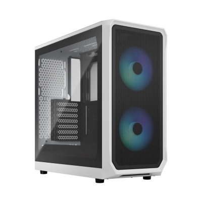 Кутия FRACTAL DESIGN Focus 2 RGB White , ATX