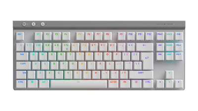 Клавиатура LOGITECH G515 LIGHTSPEED TKL Gaming Keyboard - BLACK - BGR - с кабел и безжична WiFi+BT