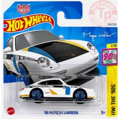 Количка '96 Porsche Carrera 1:64 (Hot Wheels)