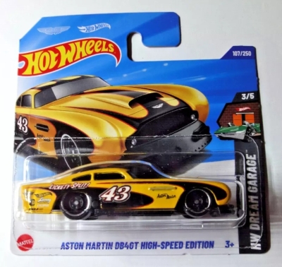 Количка Aston Martin DB4GT High-Speed Edition 1:64 (Hot Wheels)