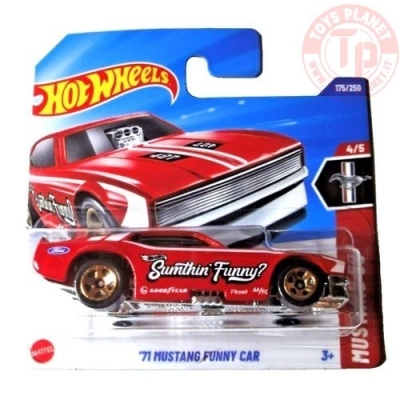 Количка '71 Mustang Funny Car 1:64 (Hot WHeels)