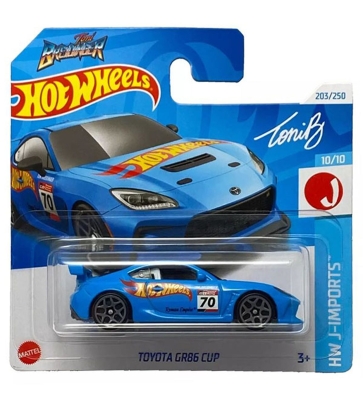 Количка Toyota GR86 Cup 1:64 (Hot Wheels)