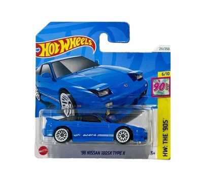 Количка '96 Nissan 180SX Type X 1:64 (Hot Wheels)