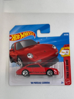 Количка '96 Porsche Carrera 1:64 (Hot Wheels)
