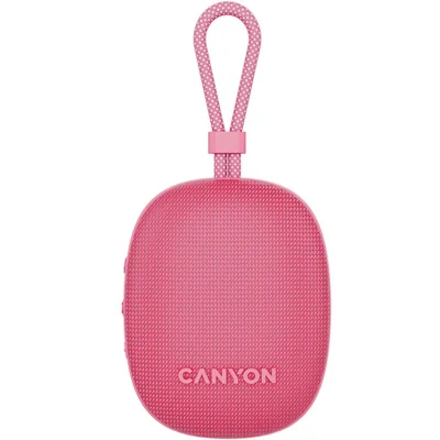 Портативна тонколона CANYON 12 TWS 5W IPX7 Pink (CNE-CBTSP12PK)