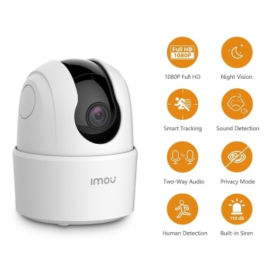 Imou Ranger 2C, Wi-Fi Pan&Tilt IP camera, 5MP